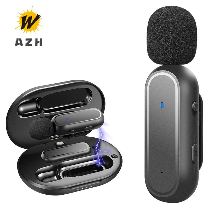 Micro Không Dây Mini Kèm Hộp Sạc Cho iPhone iPad