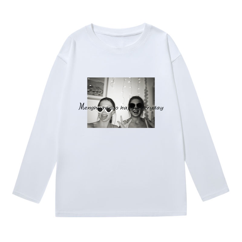 NRVP Áo Thun Nữ Dài Tay Thời Trang Hàn Quốc 2023