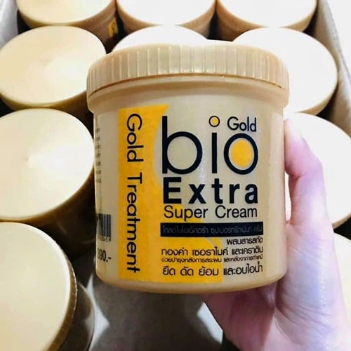 Kem Ủ Tóc Bio Gold Extra Super Cream Thái Lan 390g