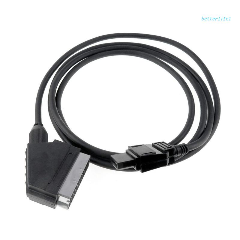 Dây Cáp Kết Nối Video 1.8m / 3.0m RGB Scart Cho Máy Chơi Game NES 5.9FT / 9.8FT Connec