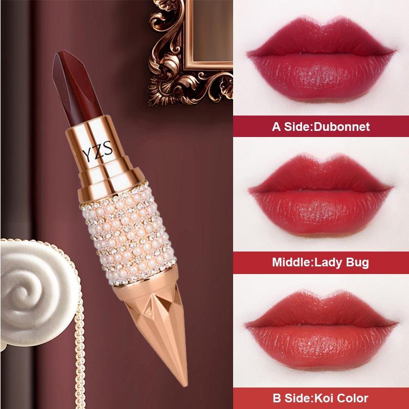 YZS Son môi 3 in 1 chóng dính cực tốt Queen Scepter Ba Màu Chính Hãng Bán Chạy