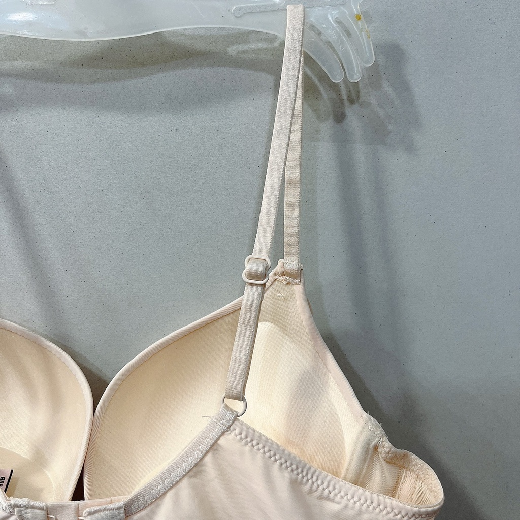 Áo ngực nữ mút dày nâng ngực tạo khe SD7274 trơn có gọng cúp xéo mềm mịn size 34-36-38 mặc áo dài