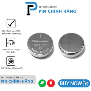 Combo 5 viên pin cr2477 panasonic 3v, pin cao cấp hà nội - pinchinhhang hn
