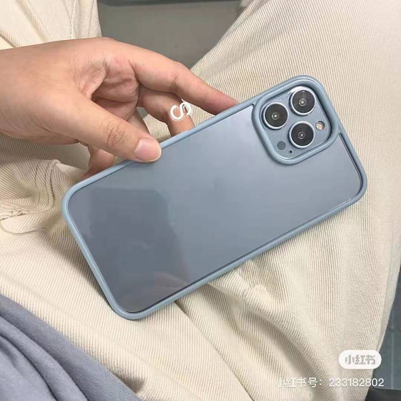 Ốp điện thoại trong suốt bảo vệ điện thoại thích hợp cho Iphone13promax 13pro Apple 12 BPqP