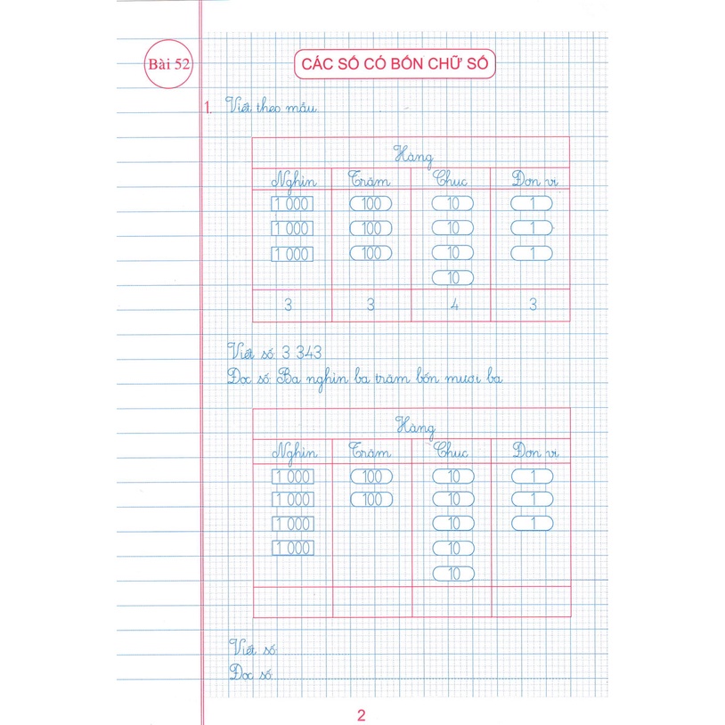 Sách - Vở ô Li Bài Tập Toán Lớp 3 Quyển 2 (Dùng Kèm SGK Chân Trời Sáng Tạo) - HA