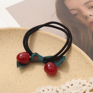Dây Cột Tóc Hình Quả Cherry Đơn Giản Xinh Xắn