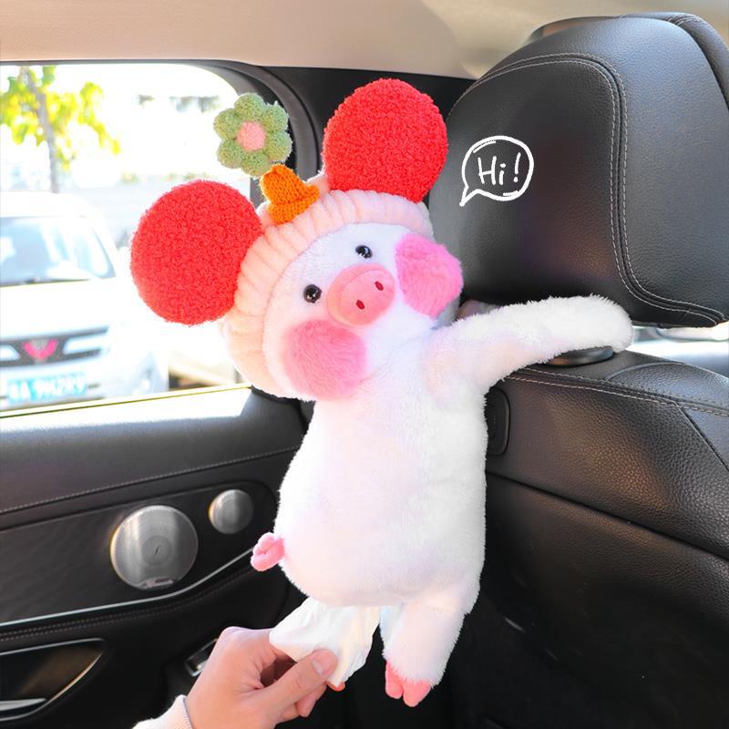 Hộp Đựng Khăn Giấy Đa Năng Gắn Tấm Chắn Nắng Ghế Ngồi Xe Hơi Thiết Kế Dễ Thương