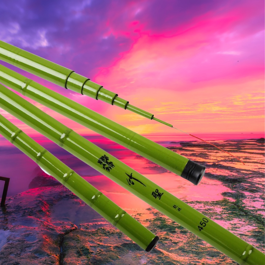 Cần Câu Tay 3H Trúc Xanh Giá Rẻ, Chuyên Câu Đơn, Đài