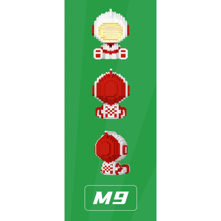 Mekonsum Đồ Chơi Lắp Ráp Mô Hình Nhân Vật Siêu Anh Hùng Ba Chiều Cho Bé Trai Ultraman