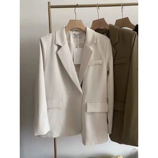 Áo blazer lưng vạt chéo 1 cúc 02305 cherry coco