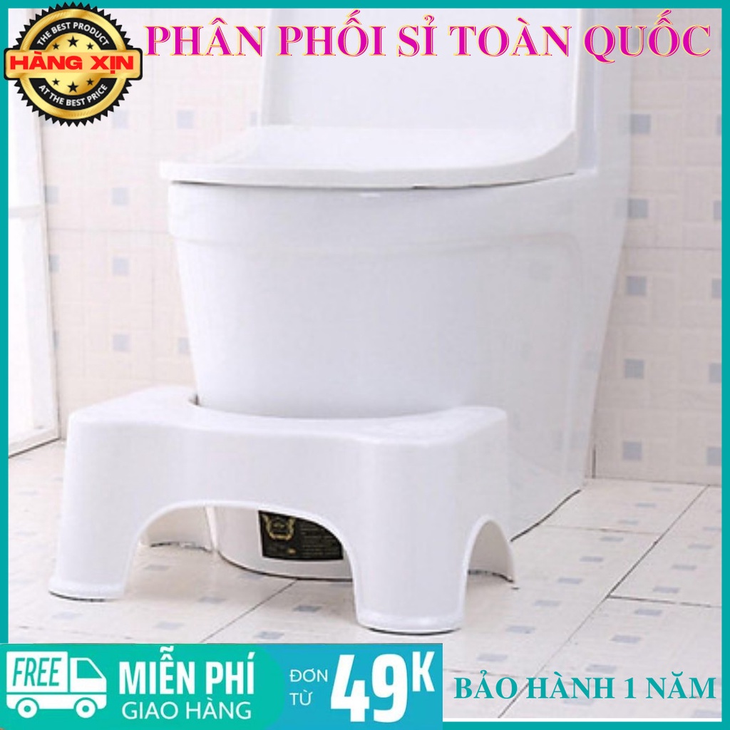 Ghế kê chân toilet chống táo bón, đi vệ sinh đúng cách, tốt cho sức khỏe