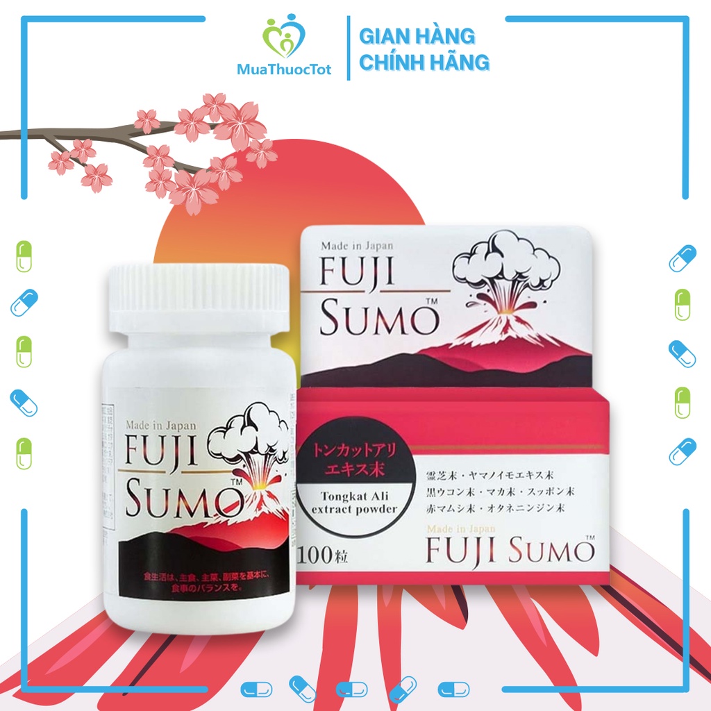 Viên Uống Fuji Sumo – Hỗ Trợ Tăng Cường Sinh Lý Nam Sản Xuất Tại Nhật