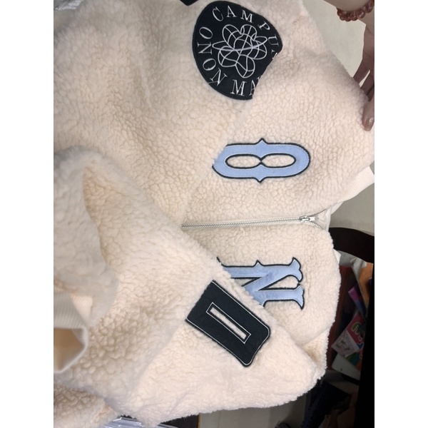 Áo khoác bông croptop