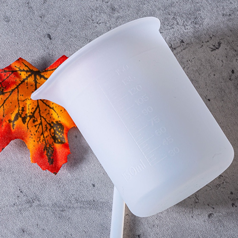 Cốc Đo Lường Bằng Silicone Epoxy Pha Lê Chống Dính Có Thể Tái Sử Dụng