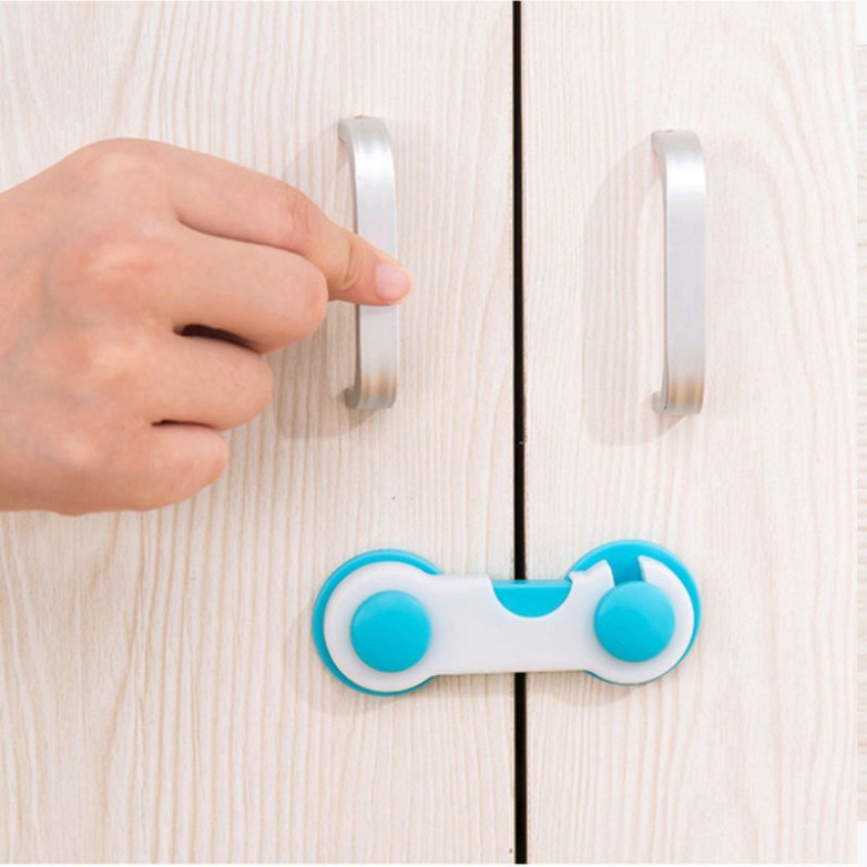 Đai Khóa Gài Tủ Lạnh, Cửa Tủ An Toàn Cho Bé, Khóa Gài Tủ Lạnh Đa Năng Chống Kẹp Cho Trẻ Em GALA HOME