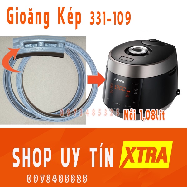 ⭐️ ⭐️ ⭐️ ⭐️ ⭐️ Gioăng kép nồi cơm điên·Cuckoo 1,08 lít 331- 109