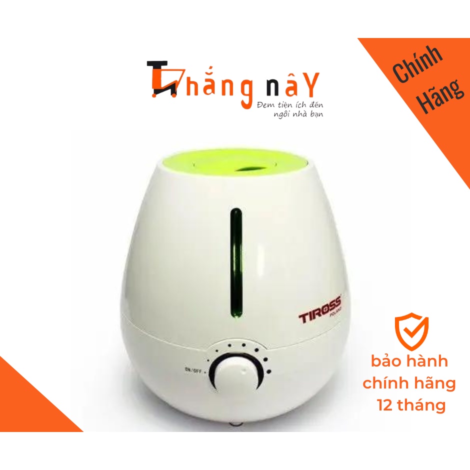Máy tạo ẩm Tiross TS840 - Trắng xanh, Dung lượng 4.5L, Kích thước 290x270x270mm