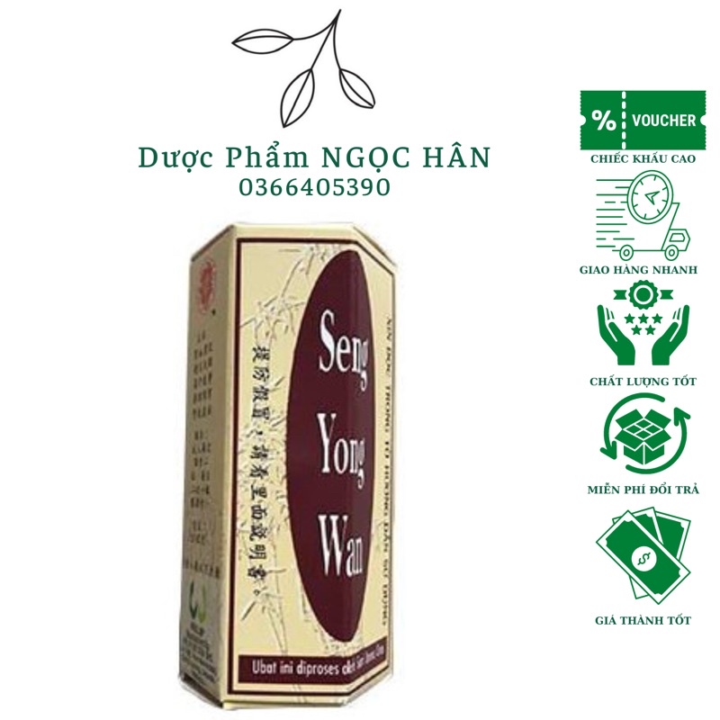 Sâm Nhung Ngày Tốt Nâu Seng Yong Wan| Lọ/20v| Welip Pharma