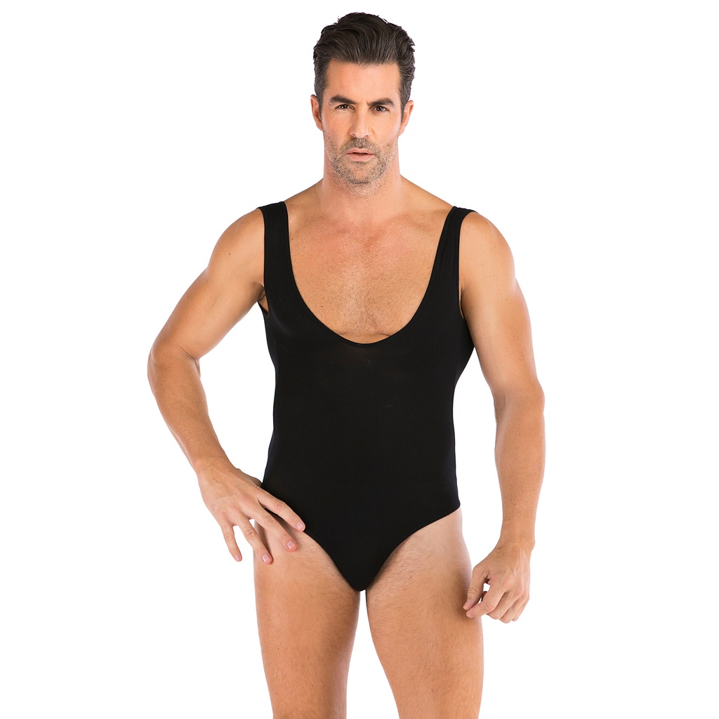 BODYSUIT NAM THUN LẠNH (QUẦN LIỀN ÁO) - A059
