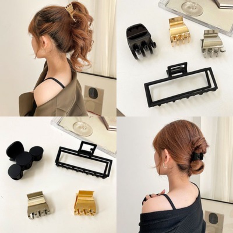 Kẹp Tóc Hình Cá Mập Bằng Kim Loại Kiểu Nhật Hàn Dễ Thương Thời Trang 2022