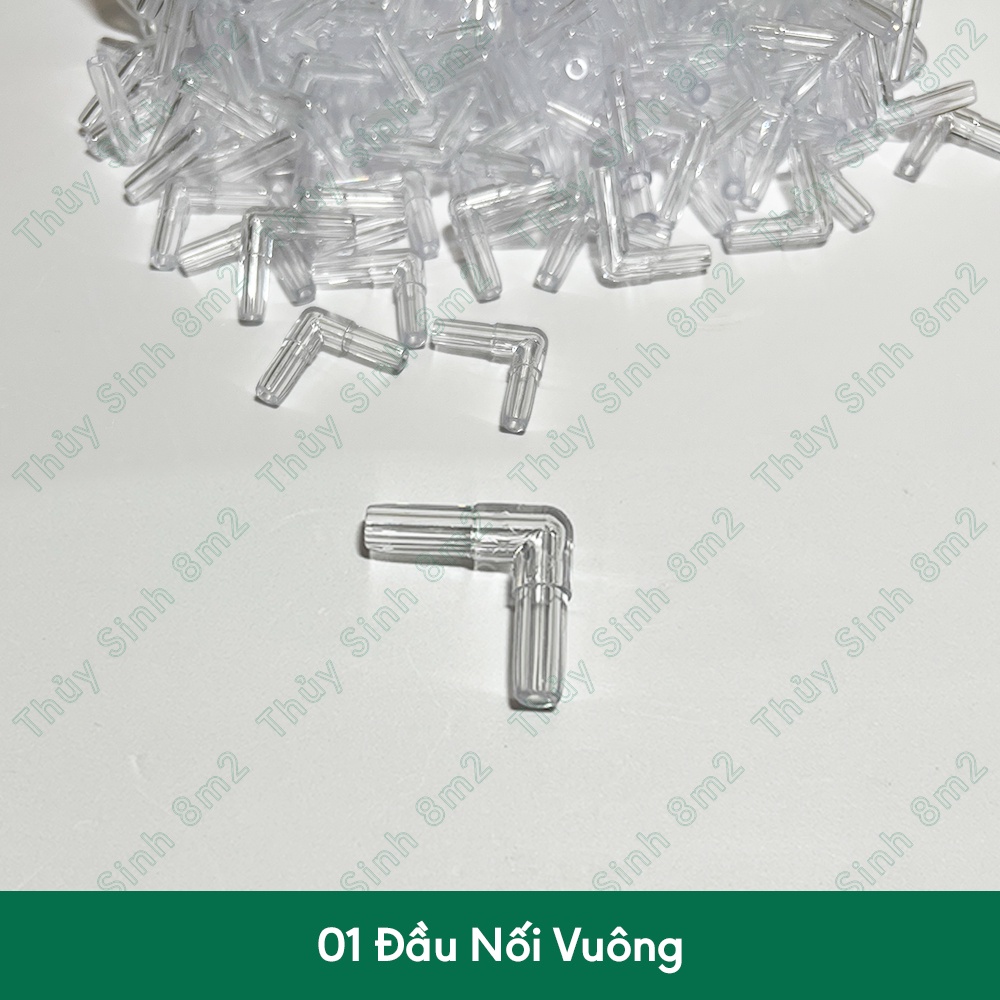 Đầu Nối Dây Oxy, CO2 | Nối Thẳng, Nối Vuông, Chia 3, Nối Chữ U | 8m2