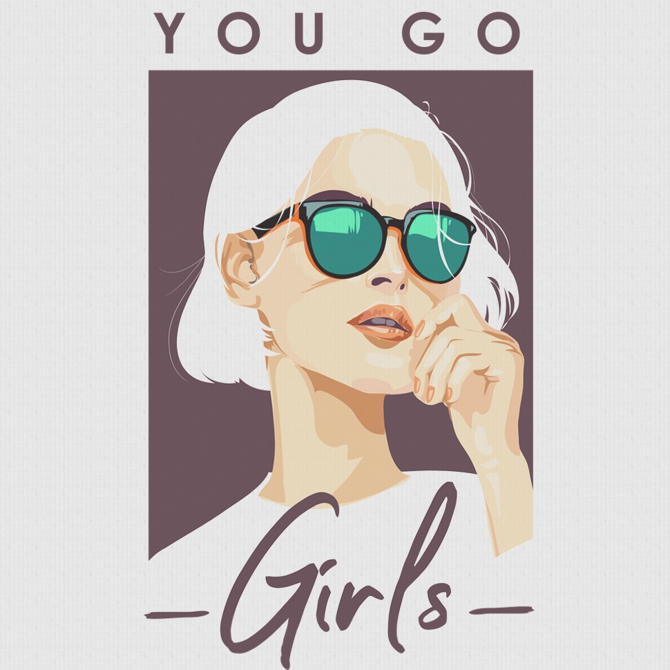 Áo Thun Tay Lỡ MYO You Go Girls Q010