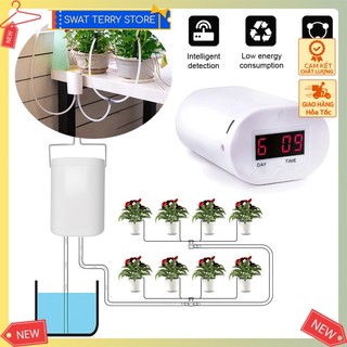 💦 Hệ thống tưới cây mini tự động 8 chậu cây cùng lúc Automatic Watering Device Timing Controller