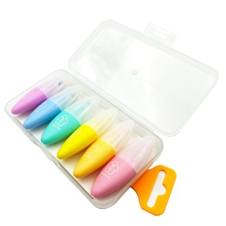 Bút dạ quang 6 cây BC - 733