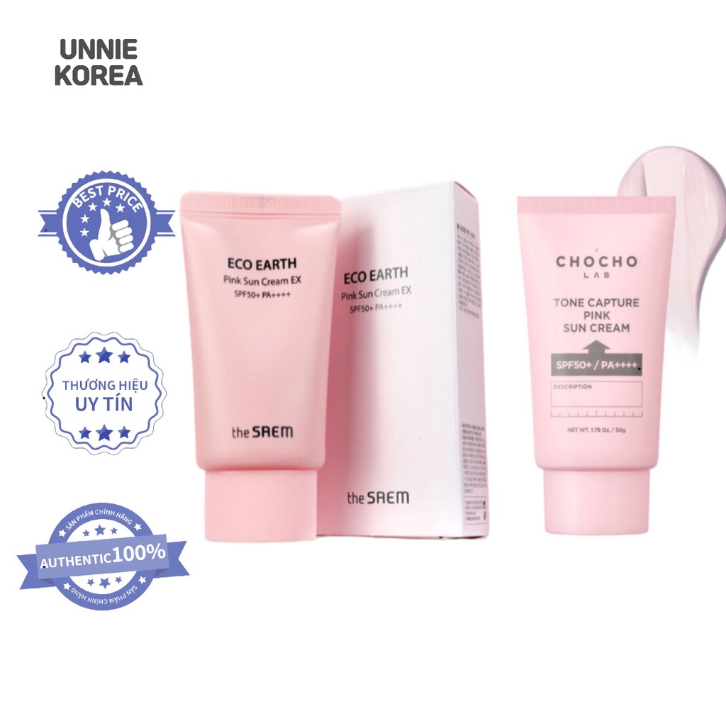 Kem chống nắng nâng tông Hàn Quốc SPF50+/PA++++