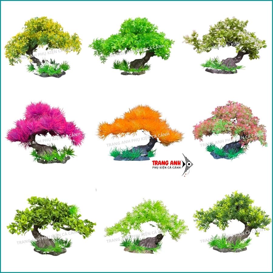 Cây nhựa trang trí bể cá cảnh, Cây thủy sinh bằng nhựa trang trí bể cá thủy sinh