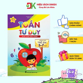 Sách - Toán tư duy giúp con giỏi toán ngôi sao toán học nhí