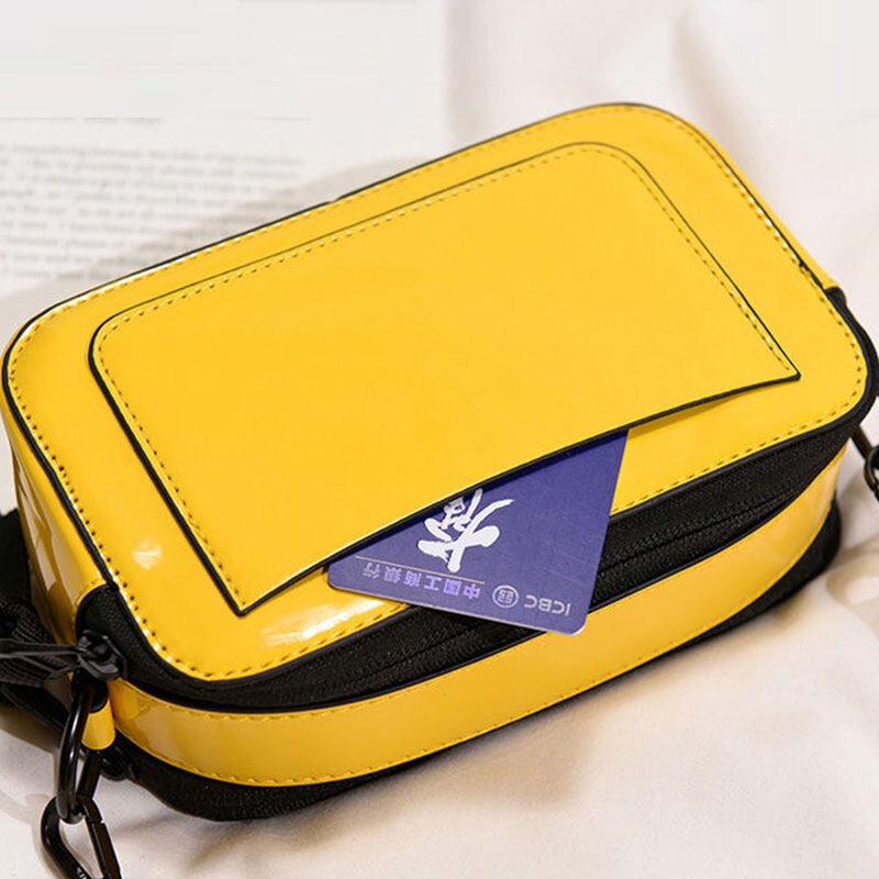 Túi Da Bóng Đeo Chéo Phong Cách Hàn Quốc Thời Trang Cho Nữ