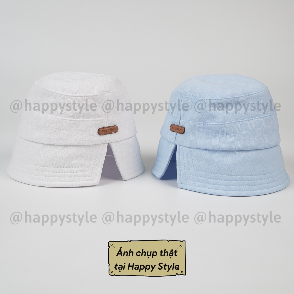 Mũ BUCKET vành cụp ❤️ Nón tai bèo xẻ thêu tem Kaxbdhat chất nhung xốp Quảng Châu form unisex nam nữ N99 - Happy Style