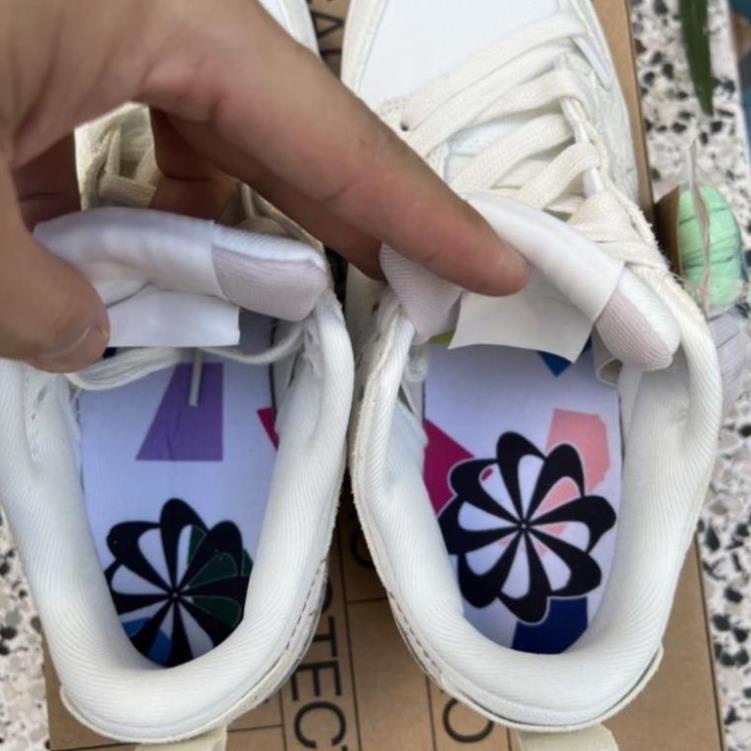 Giày Nike SB Dunk Low Disrupt 2 ‘Pale Ivory Black’ DH999Trắng hồng, 𝗝𝗼𝗿𝗱𝗮𝗻 1 𝗦𝗕 𝗗𝘂𝗻𝗸 𝗟𝗼𝘄 𝗗𝗶𝘀𝗿𝘂𝗽𝘁 𝟮 𝗚𝗥𝗘𝗘𝗡 𝗫𝗮𝗻𝗵 𝗟𝗮́