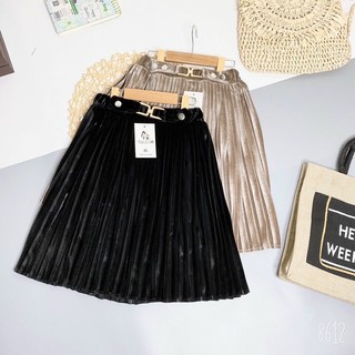 Chân váy nhung size đại cồ cho bé gái