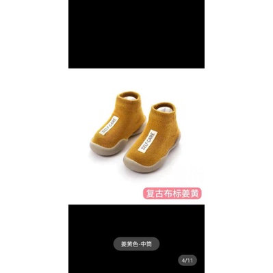 GIÀY BÚN CAO CỔ LEN CHO TRẺ EM