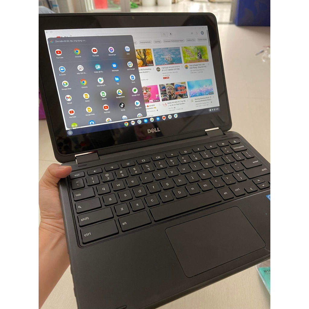 Laptop Dell Chromebook 3189 loại 2-in-1 dùng học online