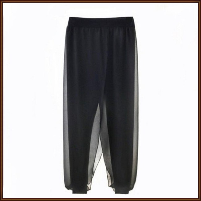 Jaz ✨ Quần Legging 2It Lưng Cao Phối Lưới Phong Cách Hàn Quốc