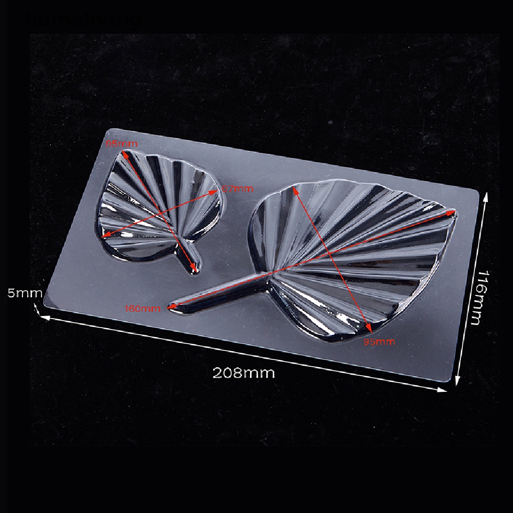 Khuôn Làm Bánh Kẹo Hình Lá Cây 3D Độc Đáo