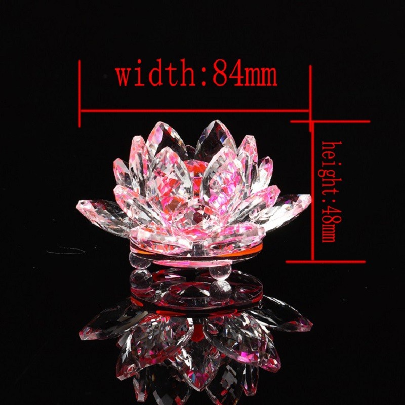 Mô Hình Hoa Sen Pha Lê Nhân Tạo Trang Trí Tiệc Cưới