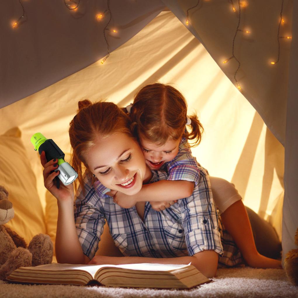 Đèn Pin LED Đeo Cổ Tay Chạy Bằng Pin Tiện Dụng Khi Đi Lặn