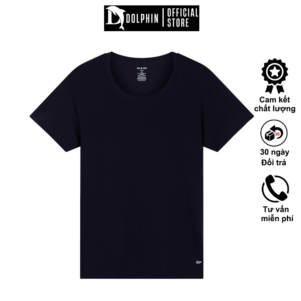 Áo thun nam cộc tay ON OFF DOLPHIN mềm mại, thoáng khí thấm hút mồ hôi