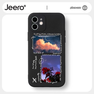 Ốp lưng JEERO Mềm dễ thương đẹp độc lạ Cho iPhone 16 15 14 13 12 11 Pro Max SE 2020 X XR XS 8 7 ip Plus kute HFF1793