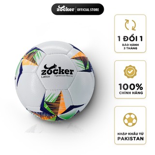 Quả bóng đá size 5 zocker latico new zk5-l206, trái bóng đá sân cỏ nhân tạo và sân cỏ tự nhiên, tặng kèm túi đựng giầy