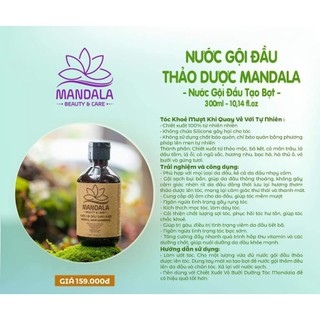 Dầu gội thảo dược Mandala