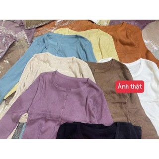 [Freeship - Ảnh thật] Áo CDG len lụa Quảng Châu 8 màu siêu xinh