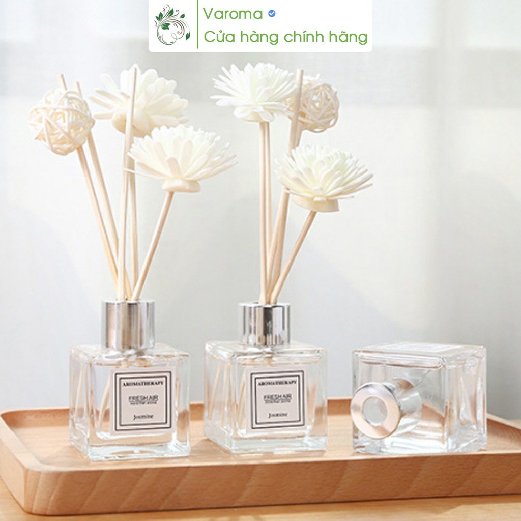 Tinh Dầu Thơm Phòng Wiachnn Lọ Khuếch Tán Nước Hoa Nguyên Chất Thiên Nhiên Que Gỗ Tán Hương cao cấp VAROMA KT01