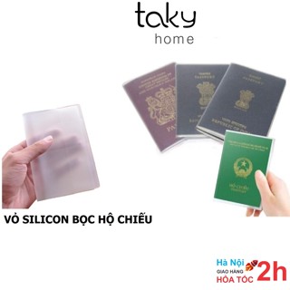  Bao Bọc  Passport – TakyHome Vỏ Bọc Hộ Chiếu - Ví Đựng Hộ Chiếu Dẻo Trong Suốt Tiện Dụng An Toàn Khi Đi Du Lịch. 5310 