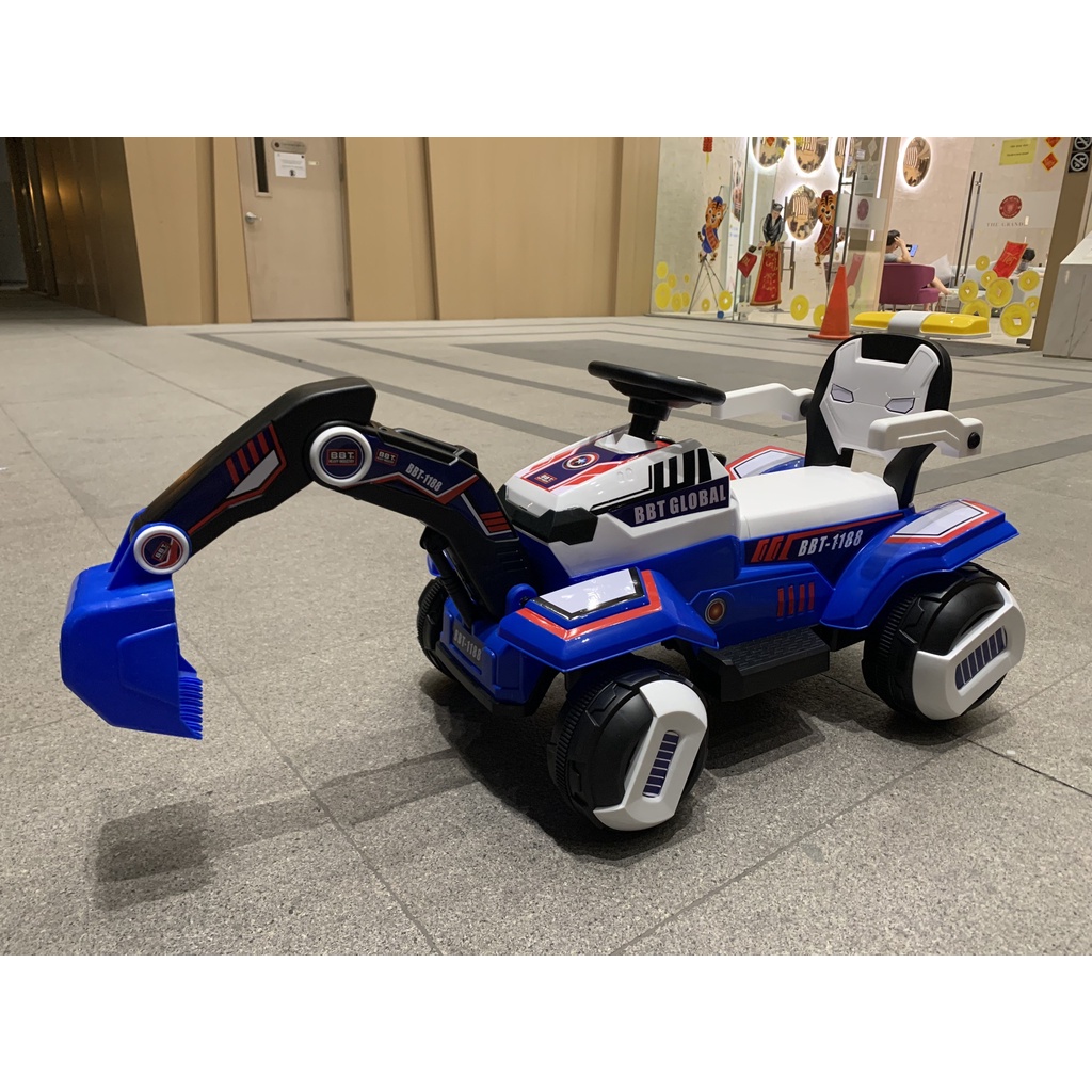Xe ô tô điện cần cẩu cho bé BBT Global BBT-1188