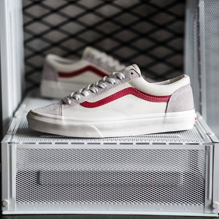 Giày Vans Style 36 Marshmallow Racing Red